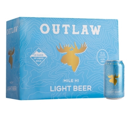 Picture of Outlaw Mile Hi Light Beer
