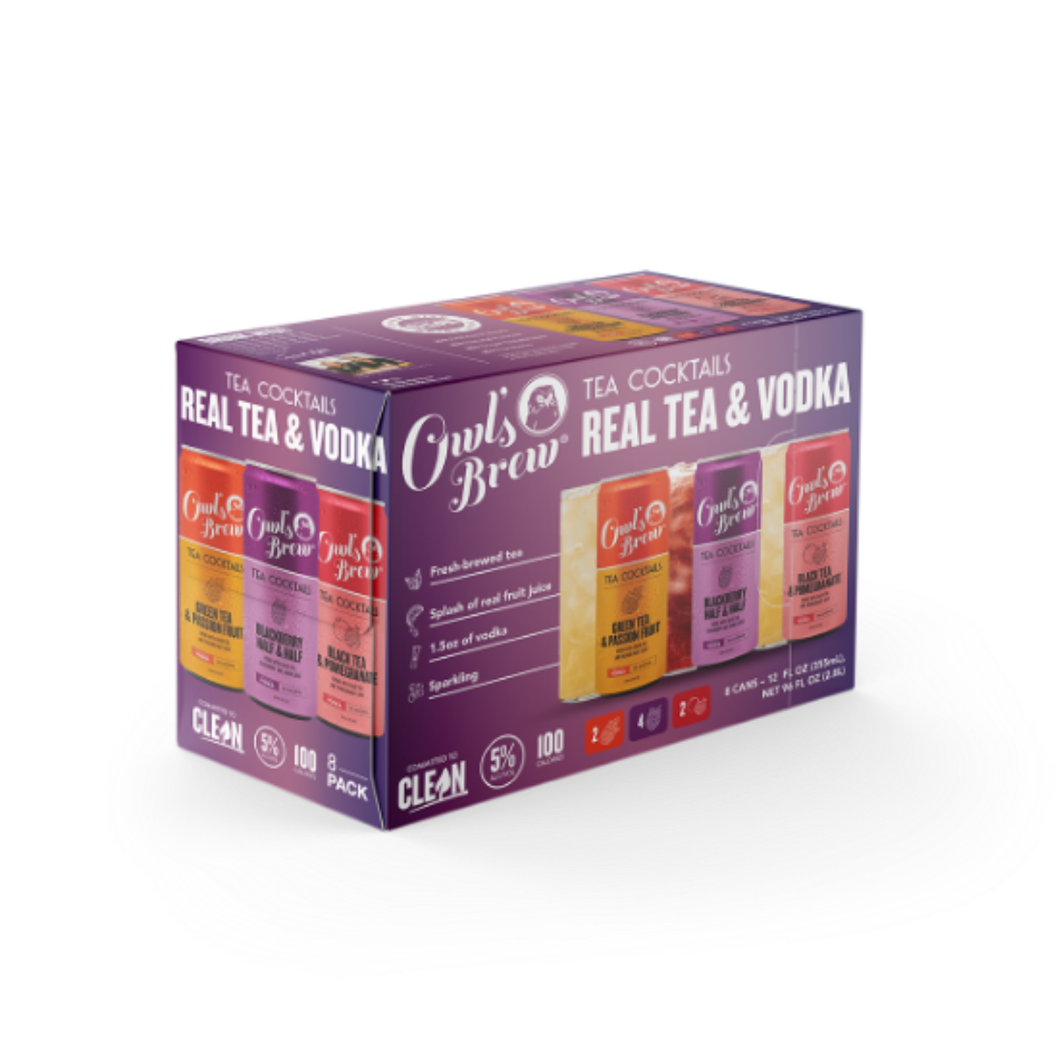 Picture of REAL TEA + VODKA VARIETY PACK