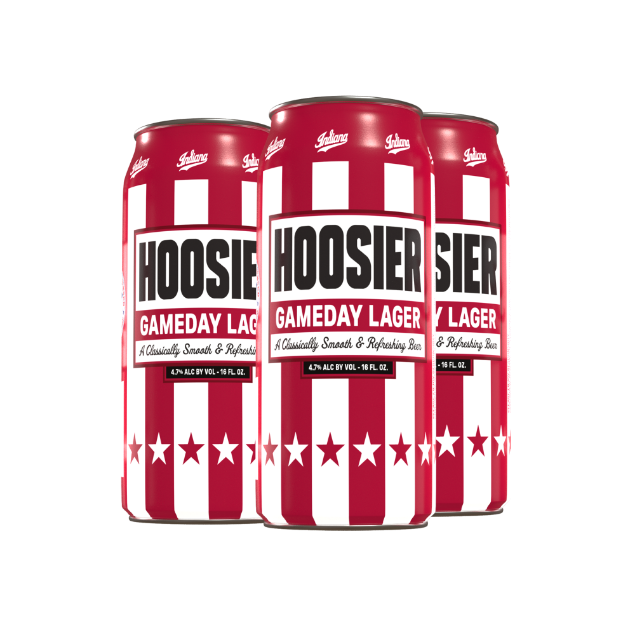 Picture of Hoosier Gameday Lager (4pk/16oz Cans)