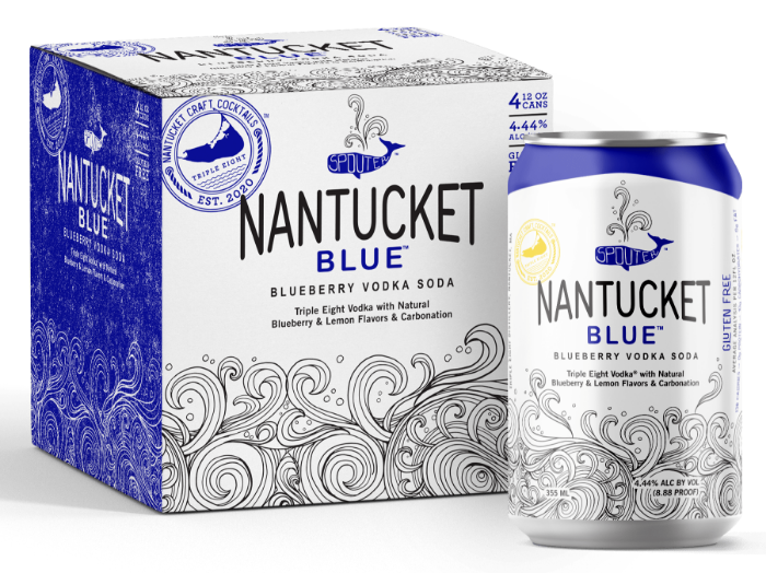 Picture of Nantucket Blue - Blueberry Vodka Soda - 4pack Can