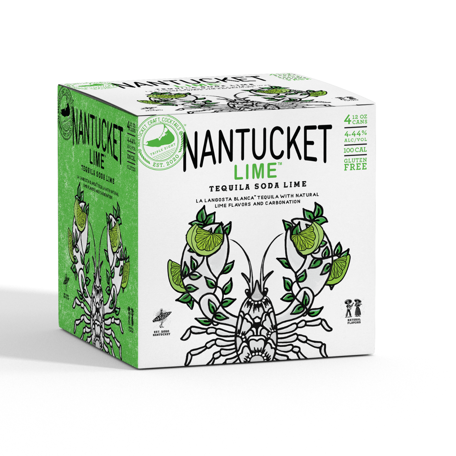 Picture of Nantucket Lime - Tequila Lime Soda - 4pack Can