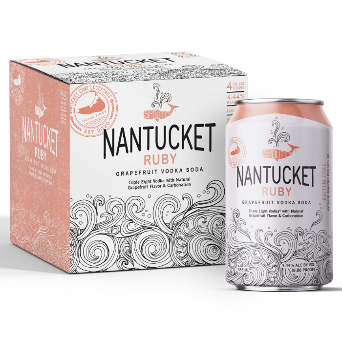 Picture of Nantucket Ruby - Grapefruit Vodka Soda - 4pack Can