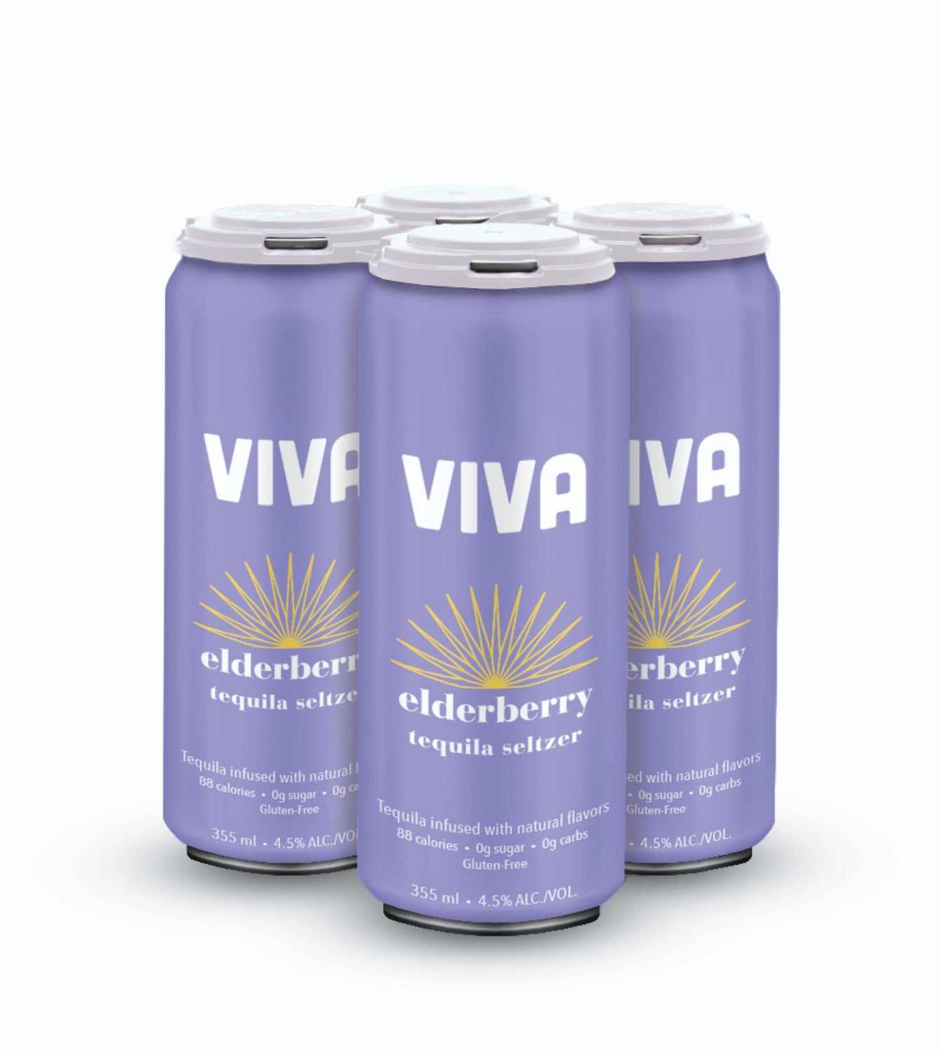 Picture of Viva Tequila Seltzer Elderberry 