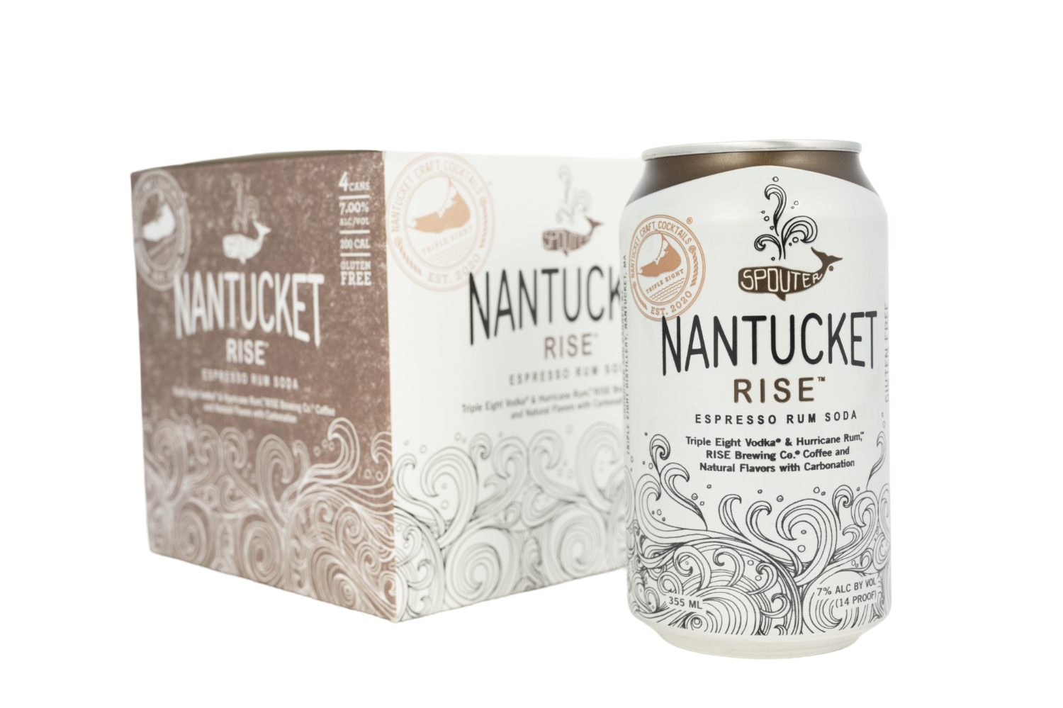 Picture of Nantucket RISE - Rum Espresso Soda - 4pack Can