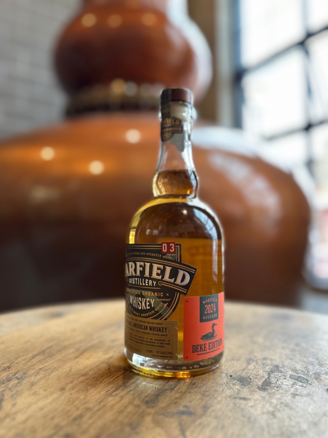 Picture of Warfield Organic American Whiskey, Deke Edition